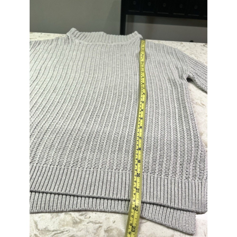 NWT Revolve One Grey Day Cashmere Blend Turtleneck Sweater In Gray Size Small - Picture 7 of 7
